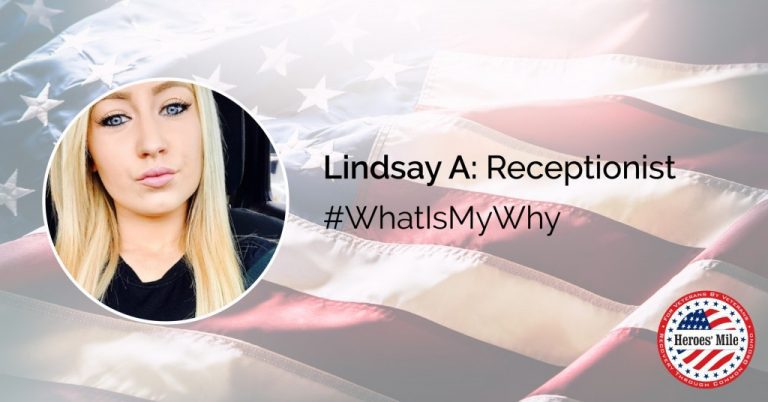 What Is My Why: Lindsey A., Receptionist What Is My Why: Lindsey A., Receptionist