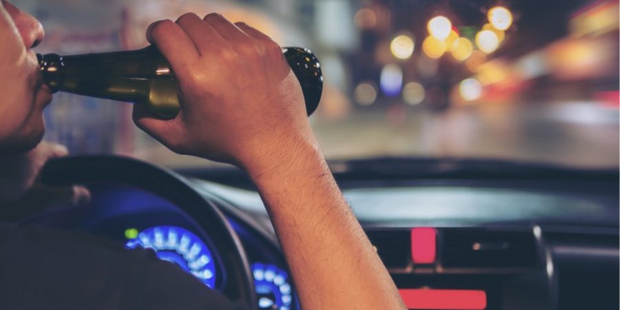drinking while driving