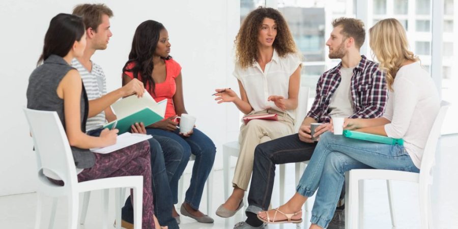 group session of Recreational Therapy Ohio