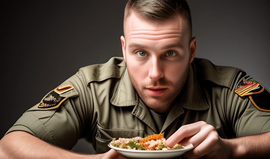 Veteran Soldier Eating Disorder